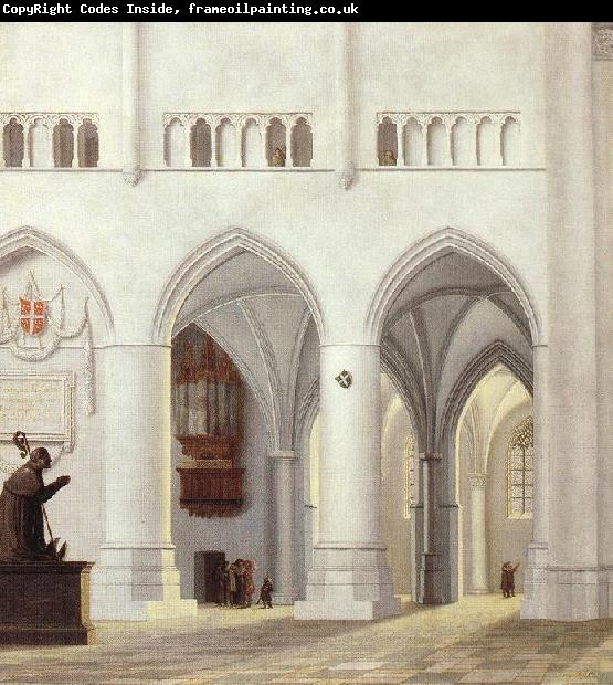 Pieter Jansz Saenredam Interior of the Church of St Bavo at Haarlem